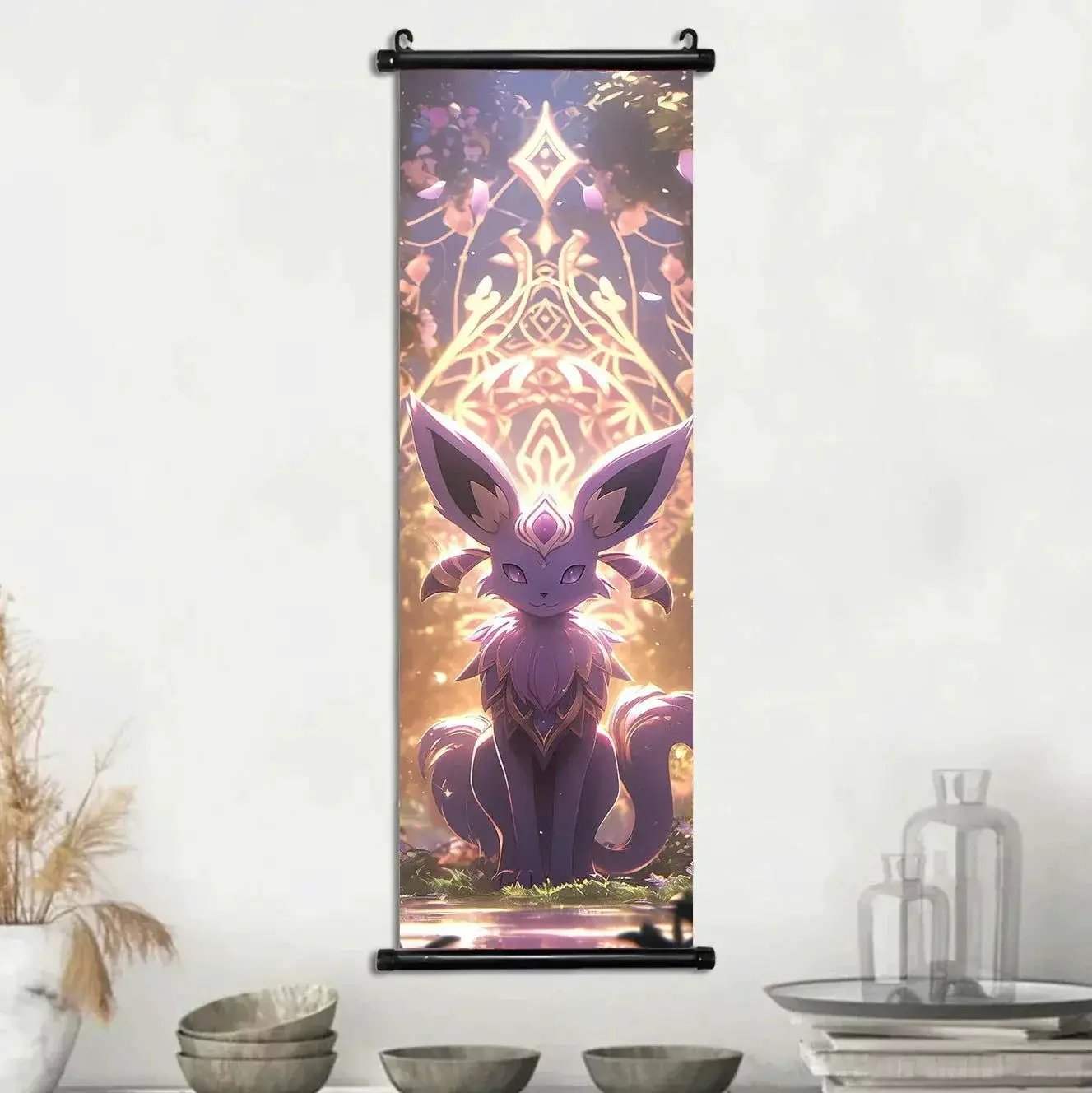 Pokémon Canvas Scroll Art Posters Vibrant Wall Decor - ToylandEU