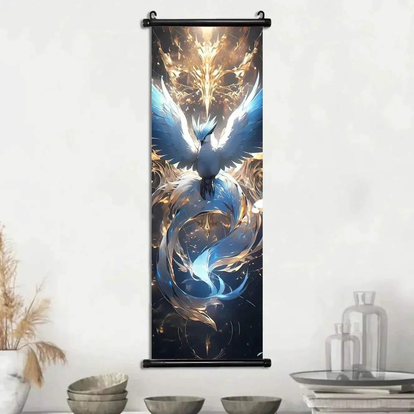 Pokémon Canvas Scroll Art Posters Vibrant Wall Decor - ToylandEU