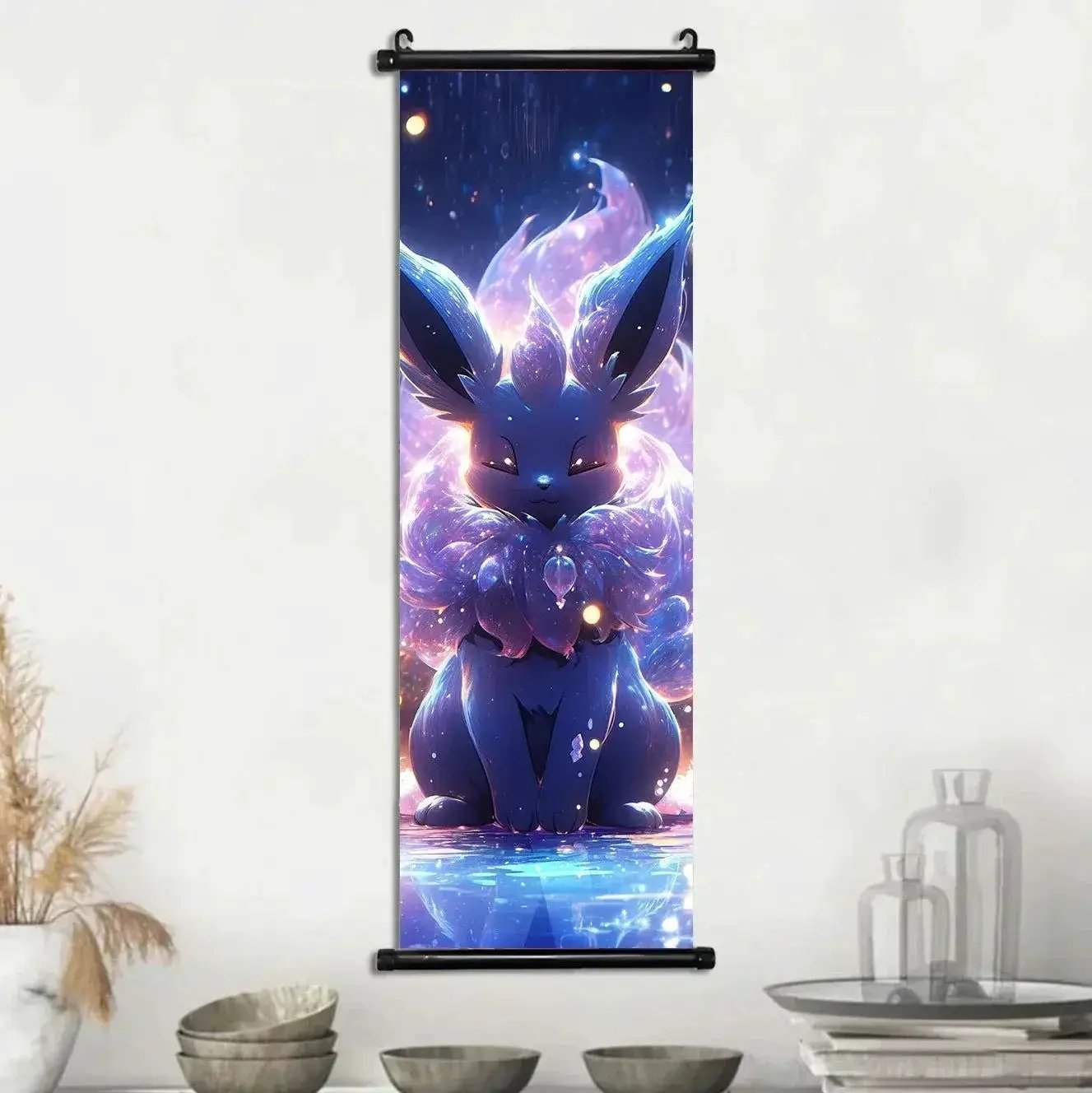 Pokémon Canvas Scroll Art Posters Vibrant Wall Decor - ToylandEU