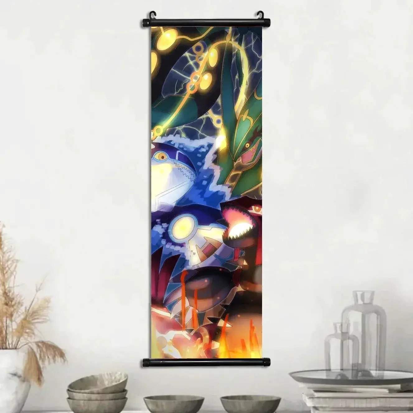 Pokémon Canvas Scroll Art Posters Vibrant Wall Decor - ToylandEU