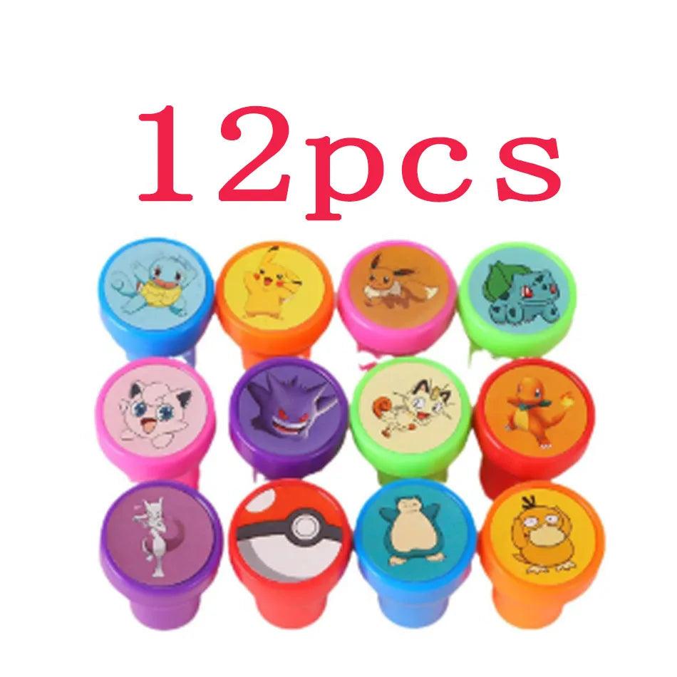  Pokemon Seal Stamp Set | 12 And 36 Pack | Toylandeu™ 