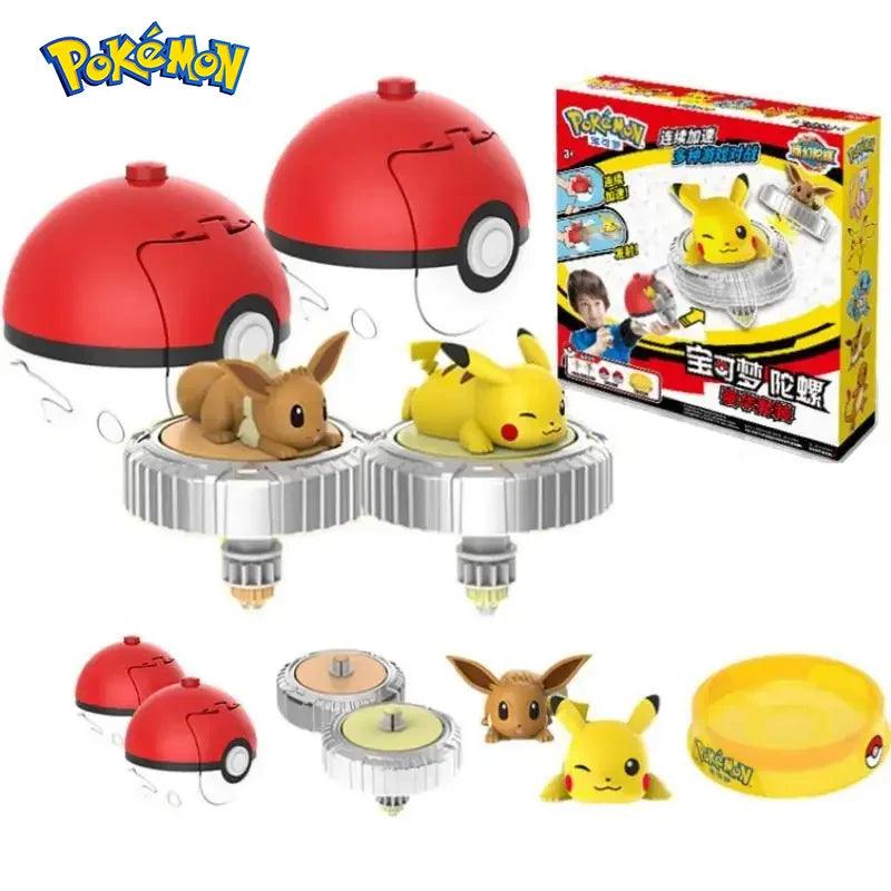  Pokemon Spinning Top | Pikachu Launcher | Toylandeu™ 