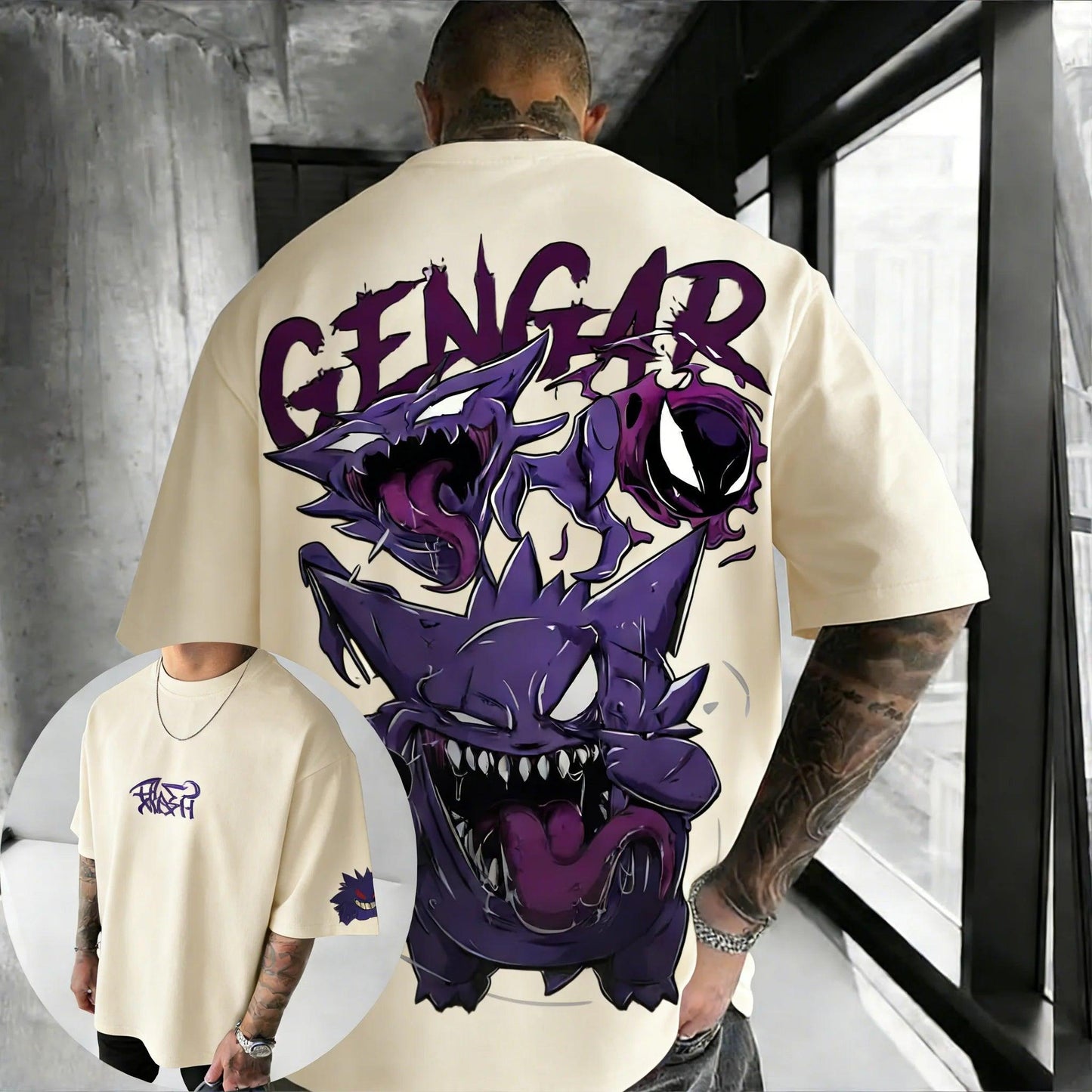 Pokemon T Shirt | Gengar Koffing Fusion | Toylandeu™