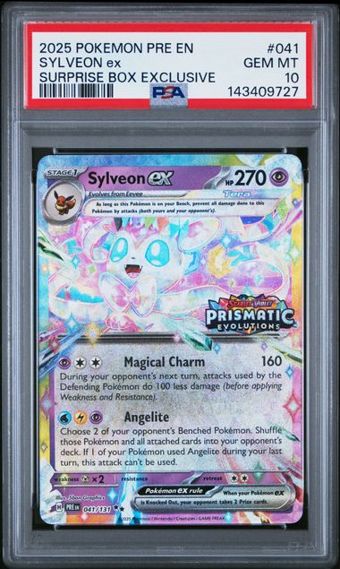 Pokemon TCG Sylveon EX | PSA Gem Mint 10 | Toylandeu™