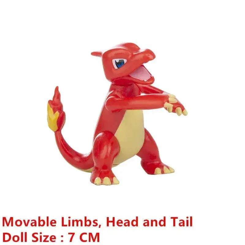 Pokemon Anime Figures Pikachu Mewtwo Charmander Blastoise Gurado Pet Action Model Toy Gifts 4-13 CM - CLOUDANIMESTUDIO