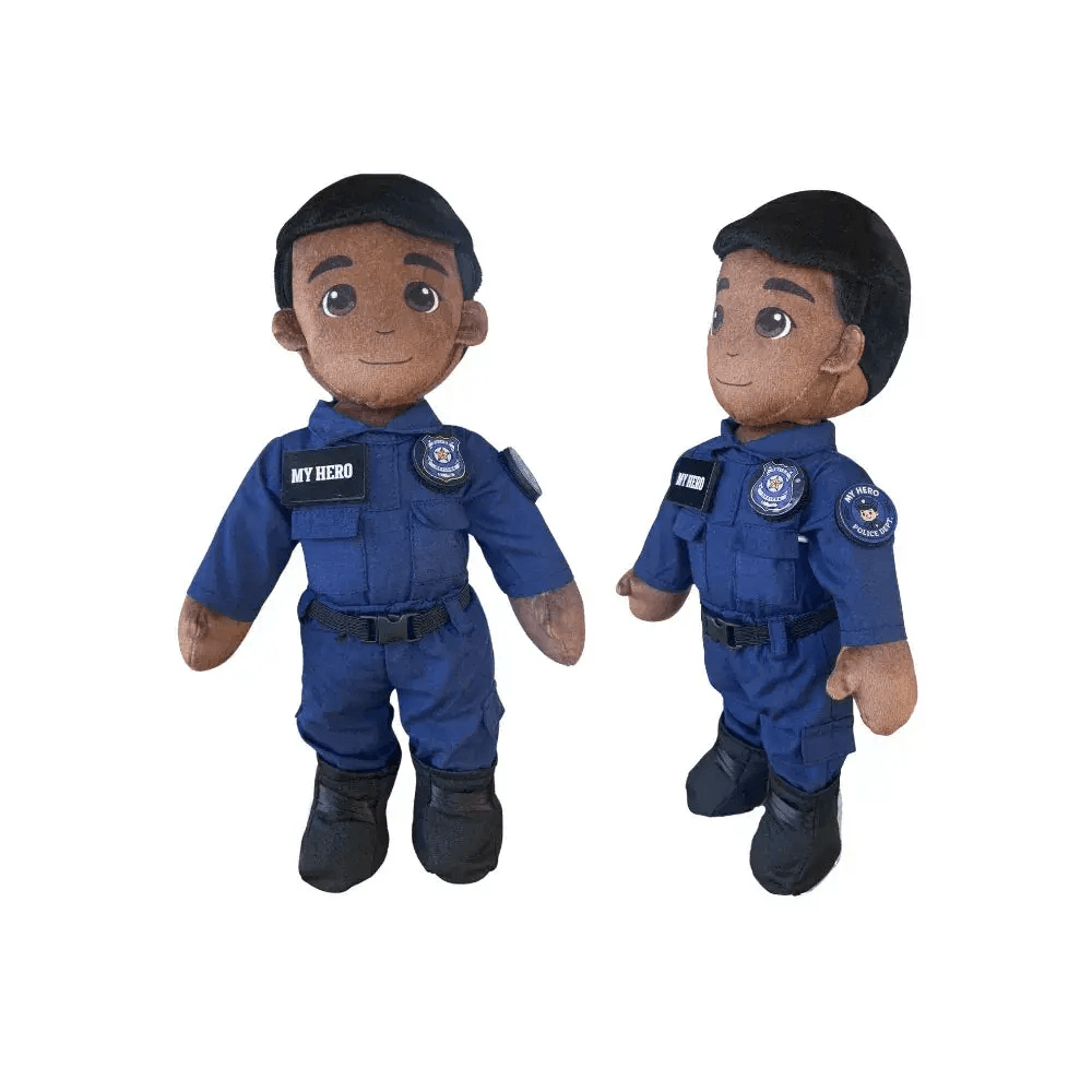  Police Officer Plush Doll Recordable Voice Feature -  ToylandEU™