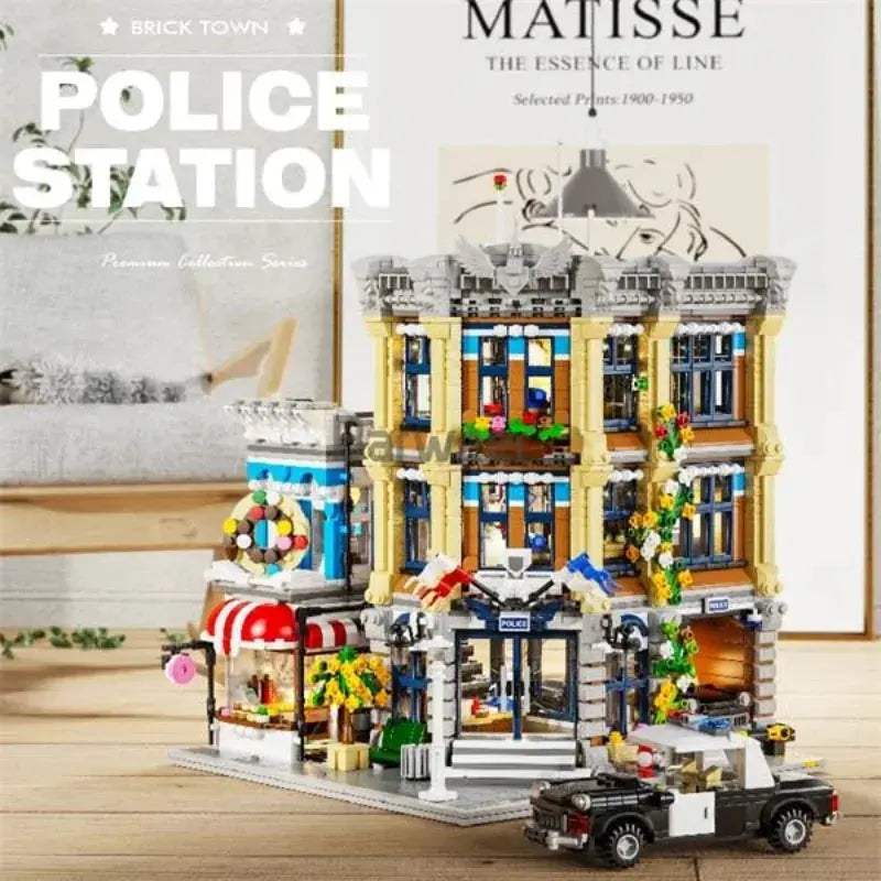 Police Station Building Blocks Set 3200 Pieces Compatible With Lego - ToylandEU