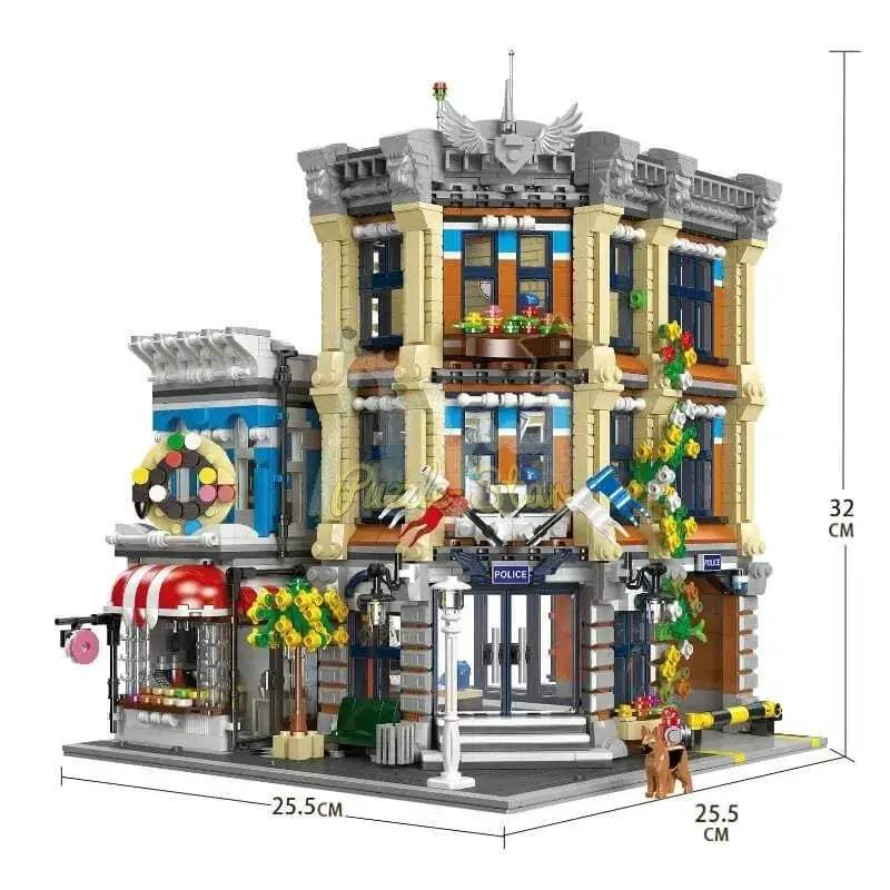 Police Station Building Blocks Set 3200 Pieces Compatible With Lego - ToylandEU