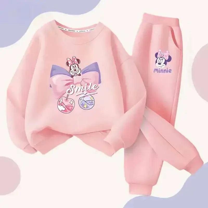  Polyester 4 To 6Y Minnie Bowknot Hoodie And Pants Set -  ToylandEU™