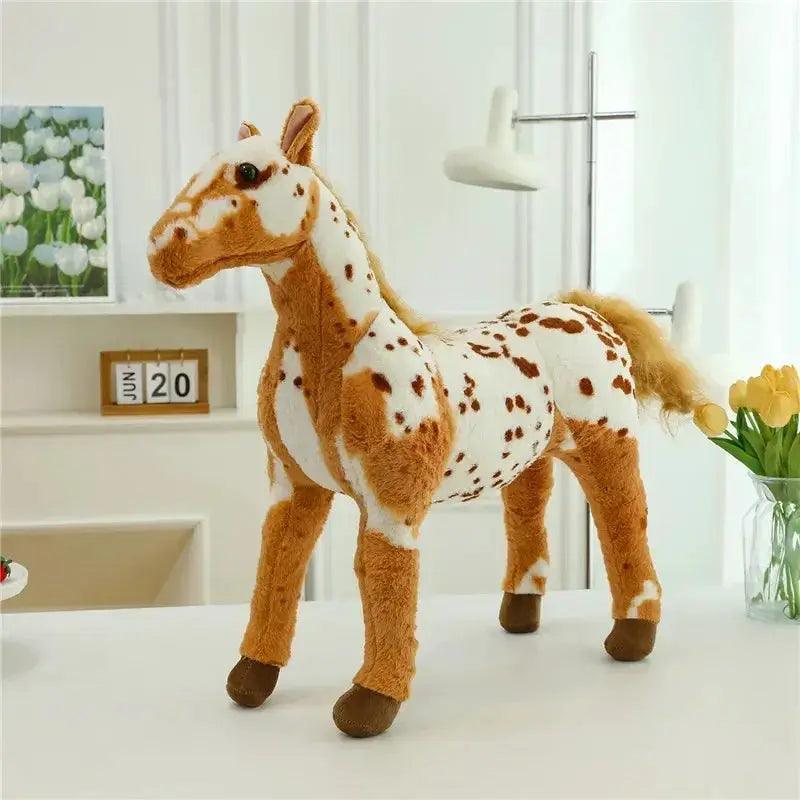  Pony Plush Toy Large Huggable Horse Doll Gift -  ToylandEU™