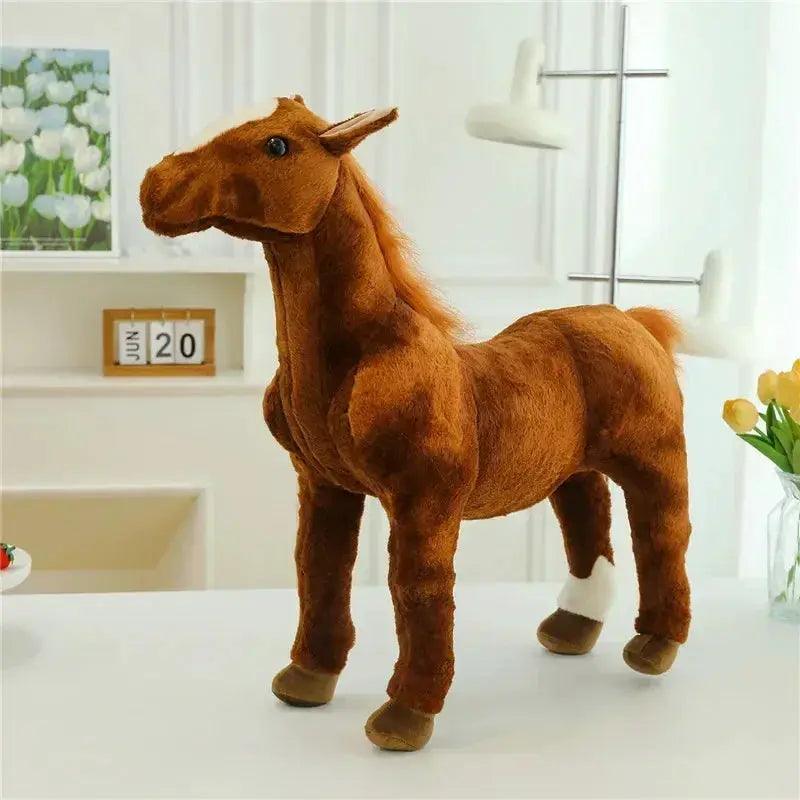  Pony Plush Toy Large Huggable Horse Doll Gift -  ToylandEU™