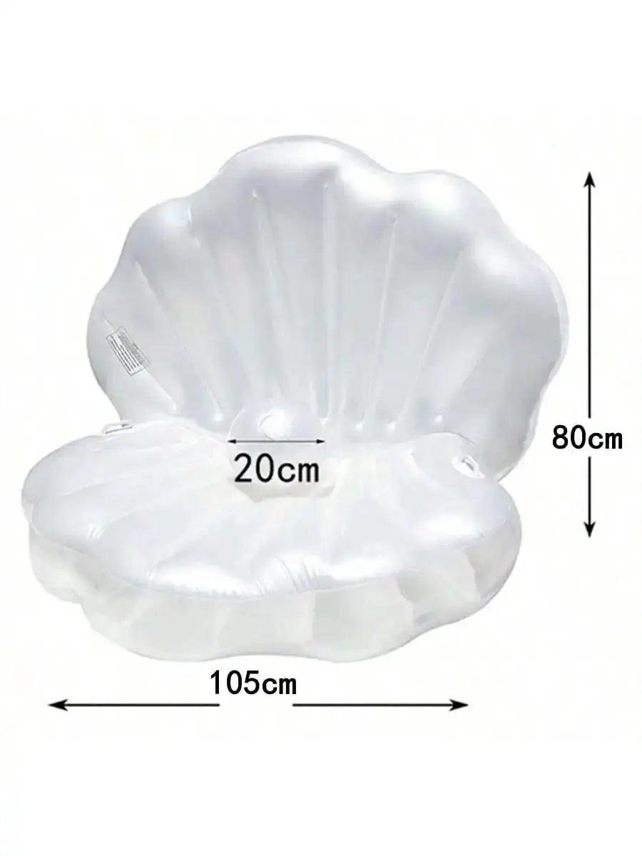  Inflatable Shell Shaped Pool Float With Pearl Ball -  ToylandEU™