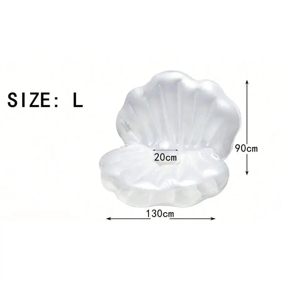  Inflatable Shell Shaped Pool Float With Pearl Ball -  ToylandEU™