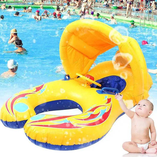  Pool Float Ring Kids Inflatable Cushioned Seat CE Safe -  ToylandEU™