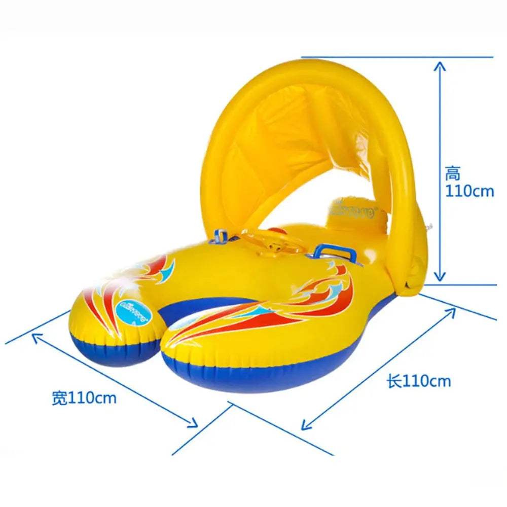  Pool Float Ring Kids Inflatable Cushioned Seat CE Safe -  ToylandEU™
