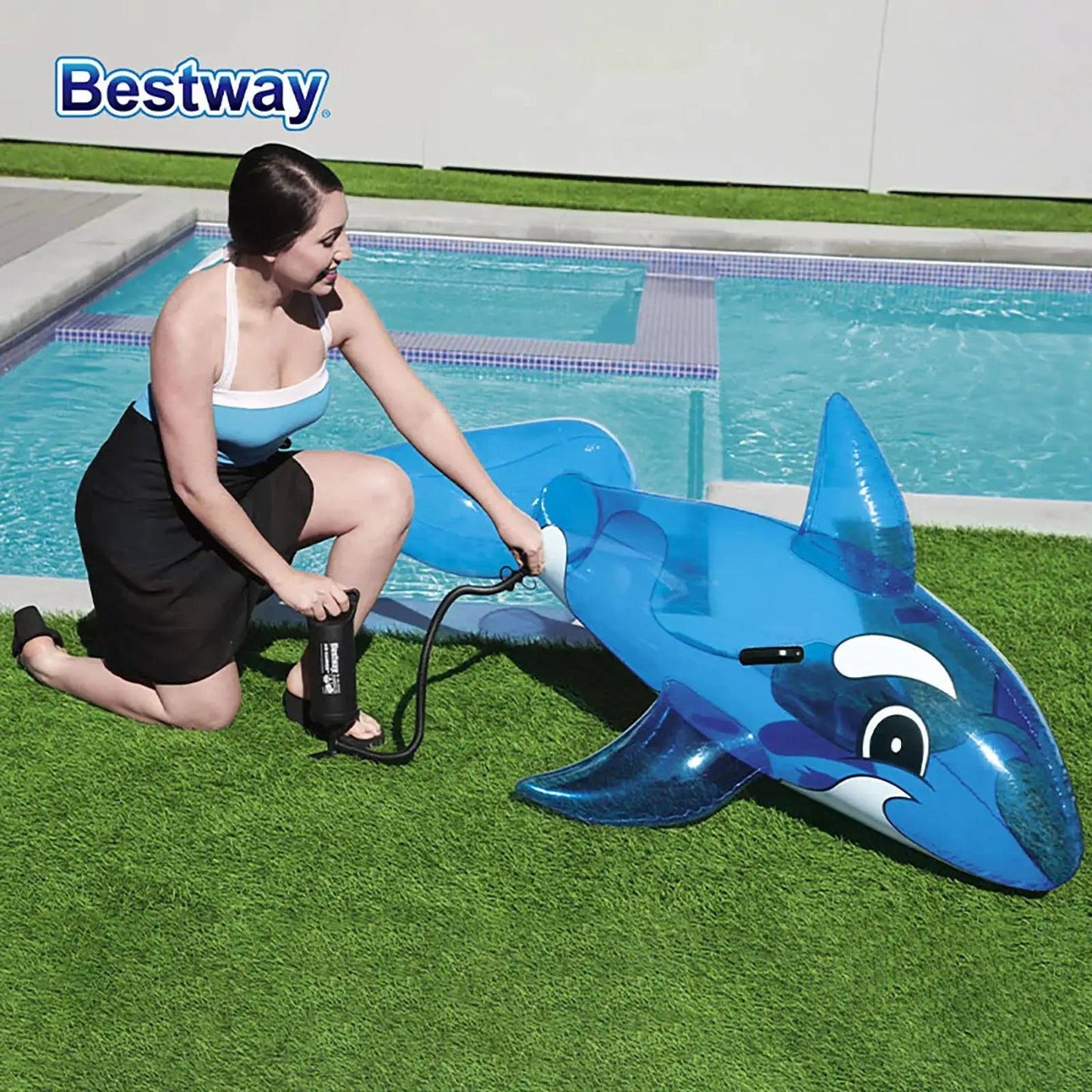  Sea Life Pool Float With Inflatable Seat For Safe Kids -  ToylandEU™