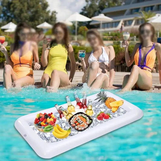  Pool Float Tray Inflatable Beer Cup Holder Organizer -  ToylandEU™