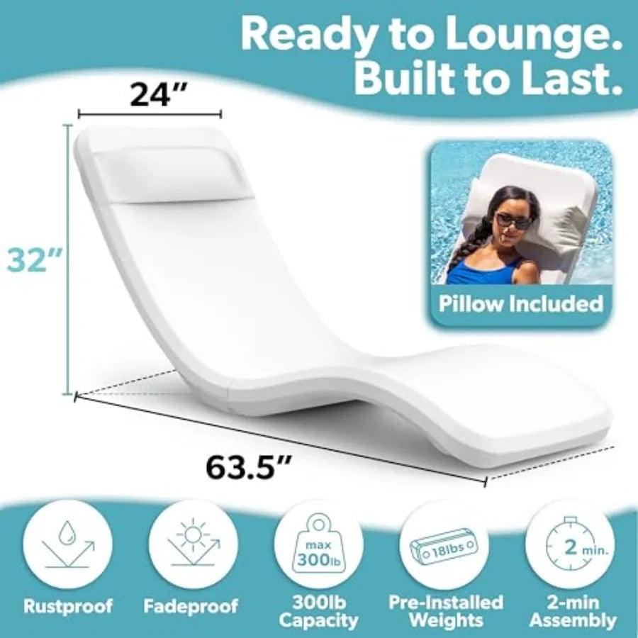 Pool Lounge Chair | Waterproof Polyester | Toylandeu™