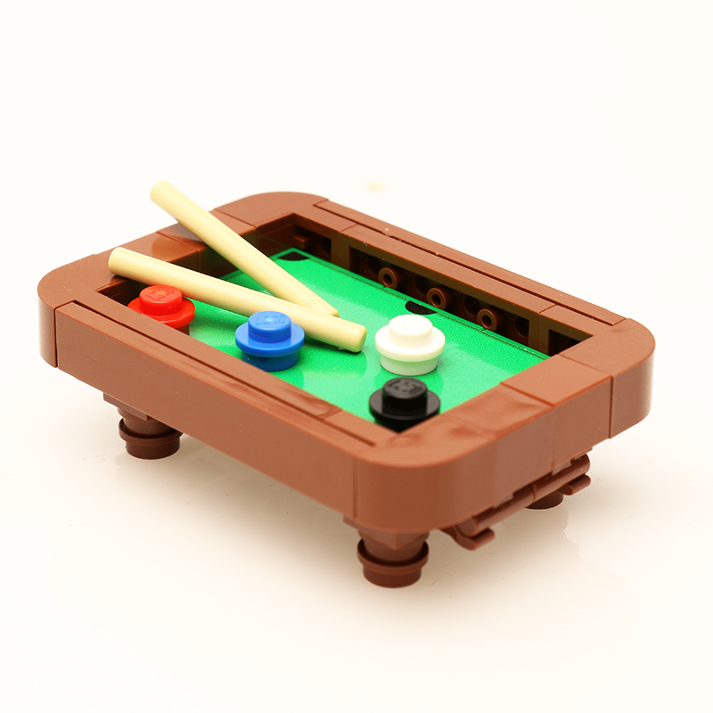 Pool Table Building Kit made from LEGO parts - ToylandEU