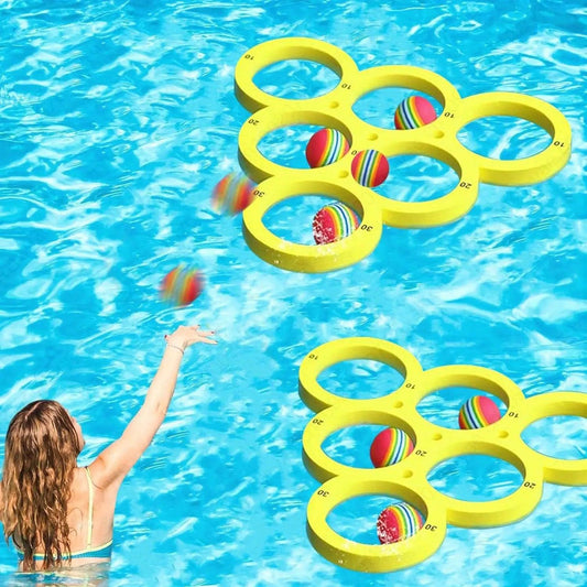  Pool Toss Game Set Floating EVA Balls Family Party -  ToylandEU™