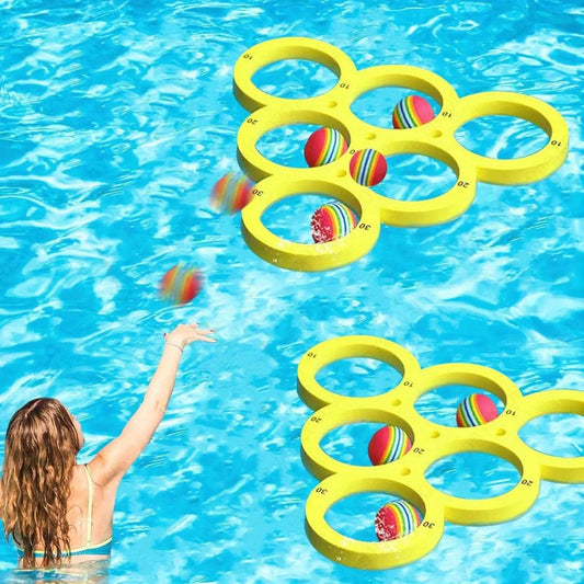  Pool Toss Game Set Floating EVA Balls Family Party -  ToylandEU™