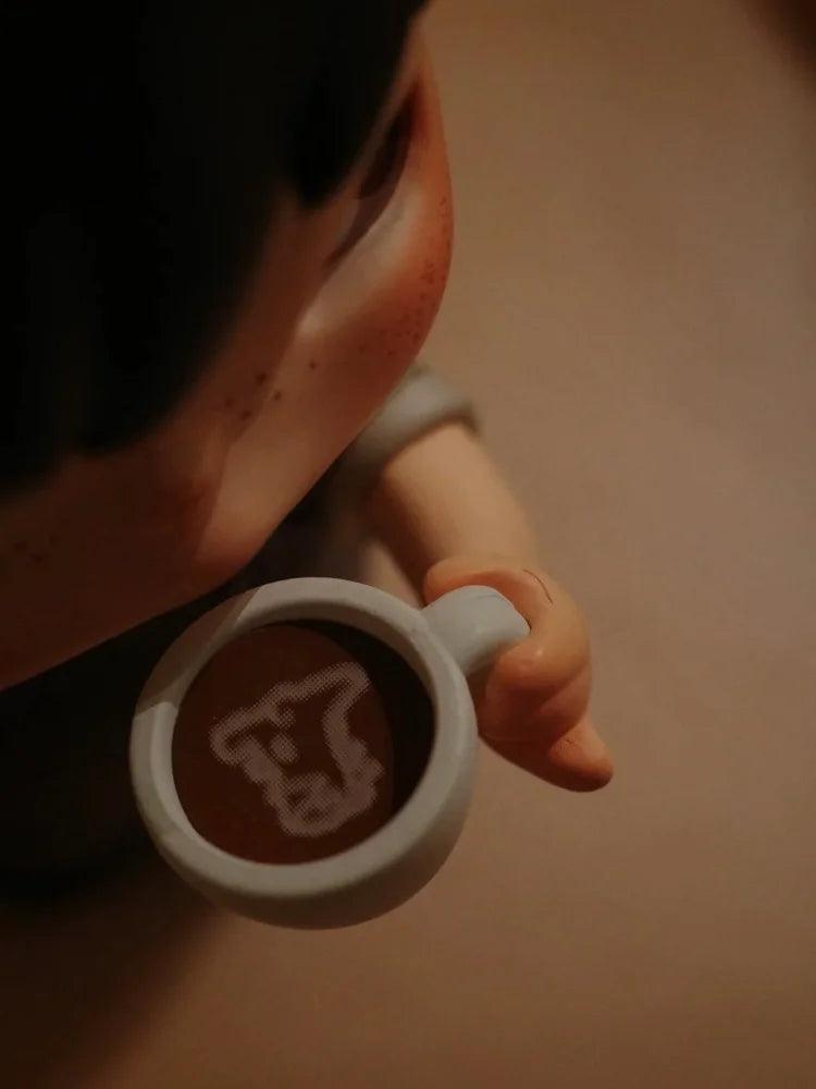  Pop Mart Figure Hirono Coffee Elevator Toylandeu™ 