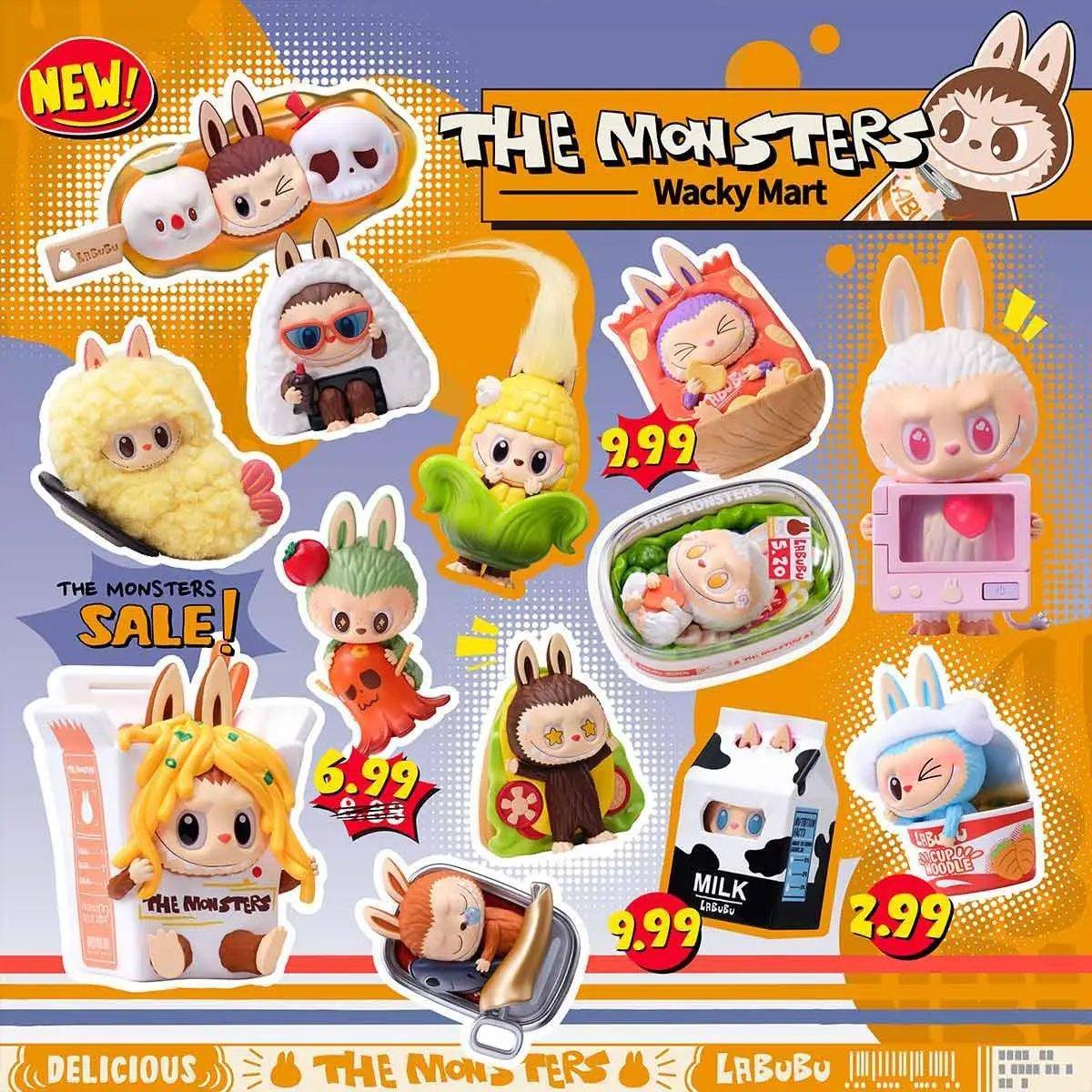  Pop Mart Wacky Mart Figures Blind Box Figure Exclusive -  ToylandEU™