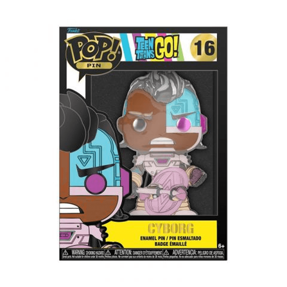 Pop Pins | 4 Inch Metal Enamel Pins | Toylandeu