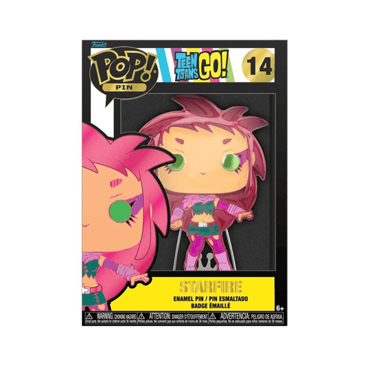 Pop Pins Starfire 4In | Enamel Finish | Toylandeu™