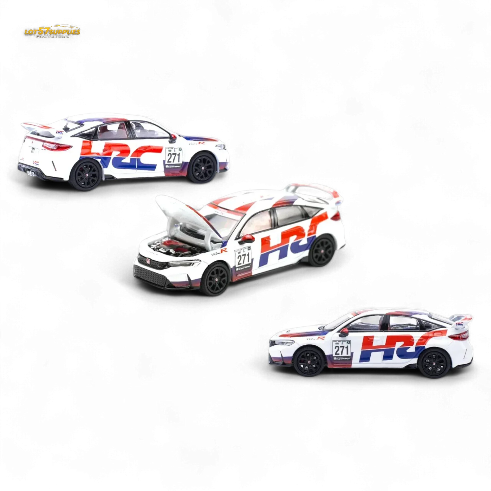 Pop Race Civic FL5 Type-R TCR HRC Livery 1:64 - ToylandEU