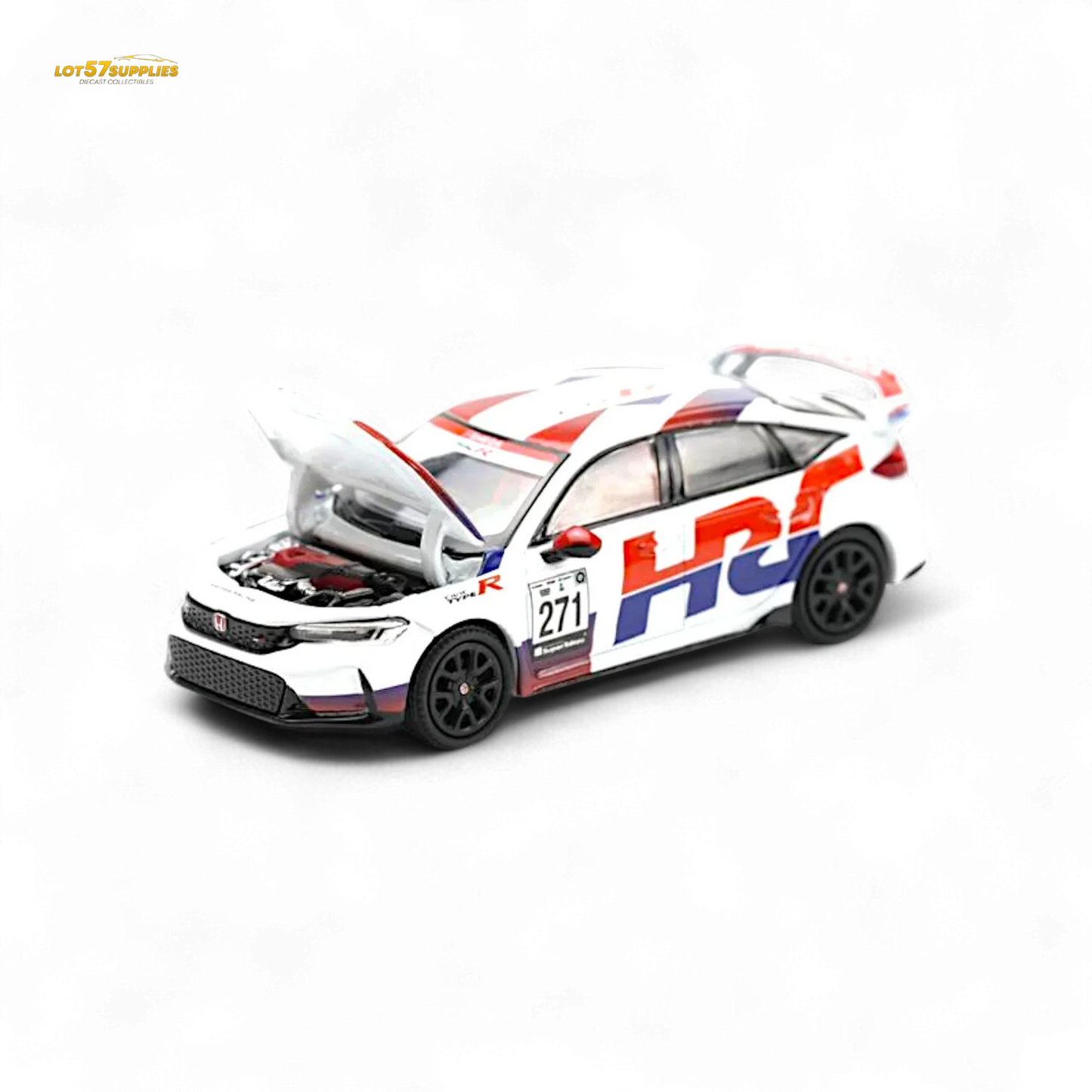 Pop Race Civic FL5 Type-R TCR HRC Livery 1:64 - ToylandEU