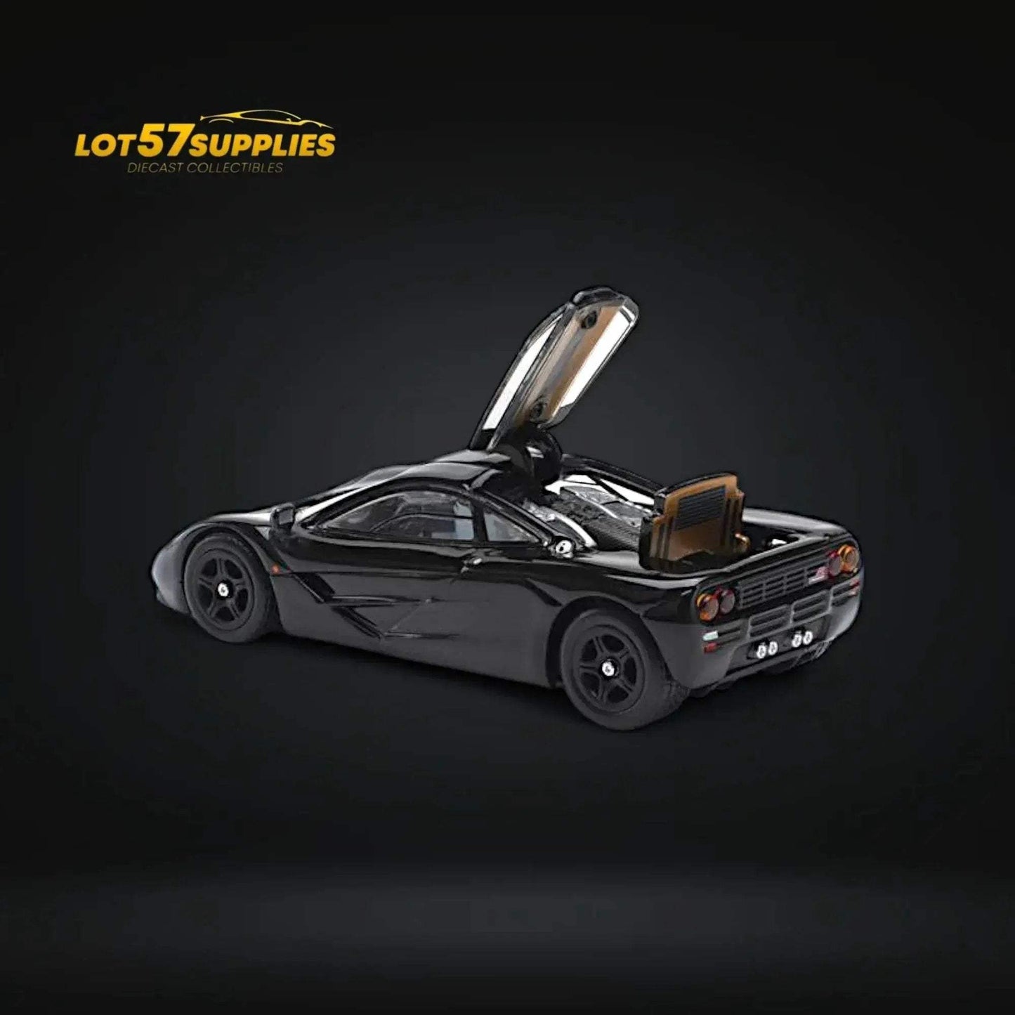 (Pre-Order) Pop Race McLaren F1 Jet Black 1:64 - ToylandEU
