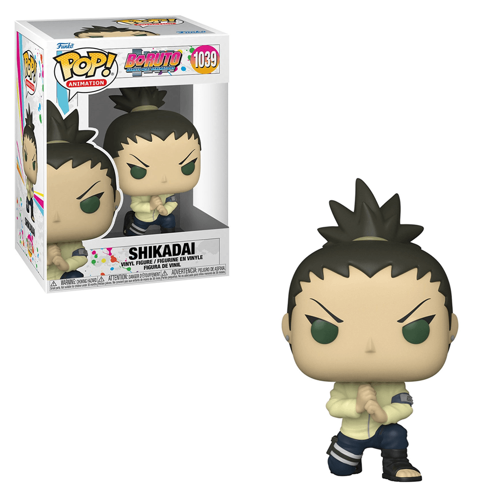 Pop Shikadai Figure | 3.75in Window Box | Toylandeu™