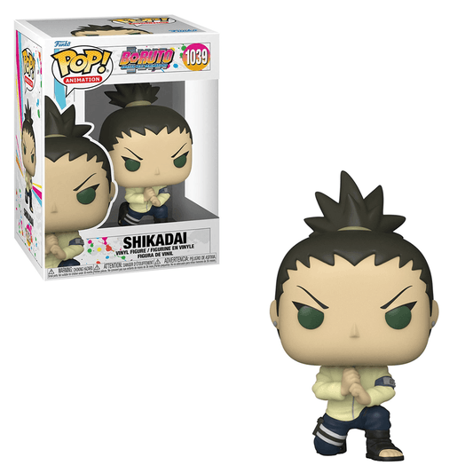 Pop Shikadai Figure | 3.75in Window Box | Toylandeu™