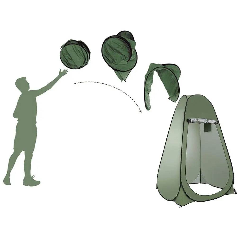 Pop-Up Privacy Toilet Tent Portable Outdoor Shower Tent - ToylandEU