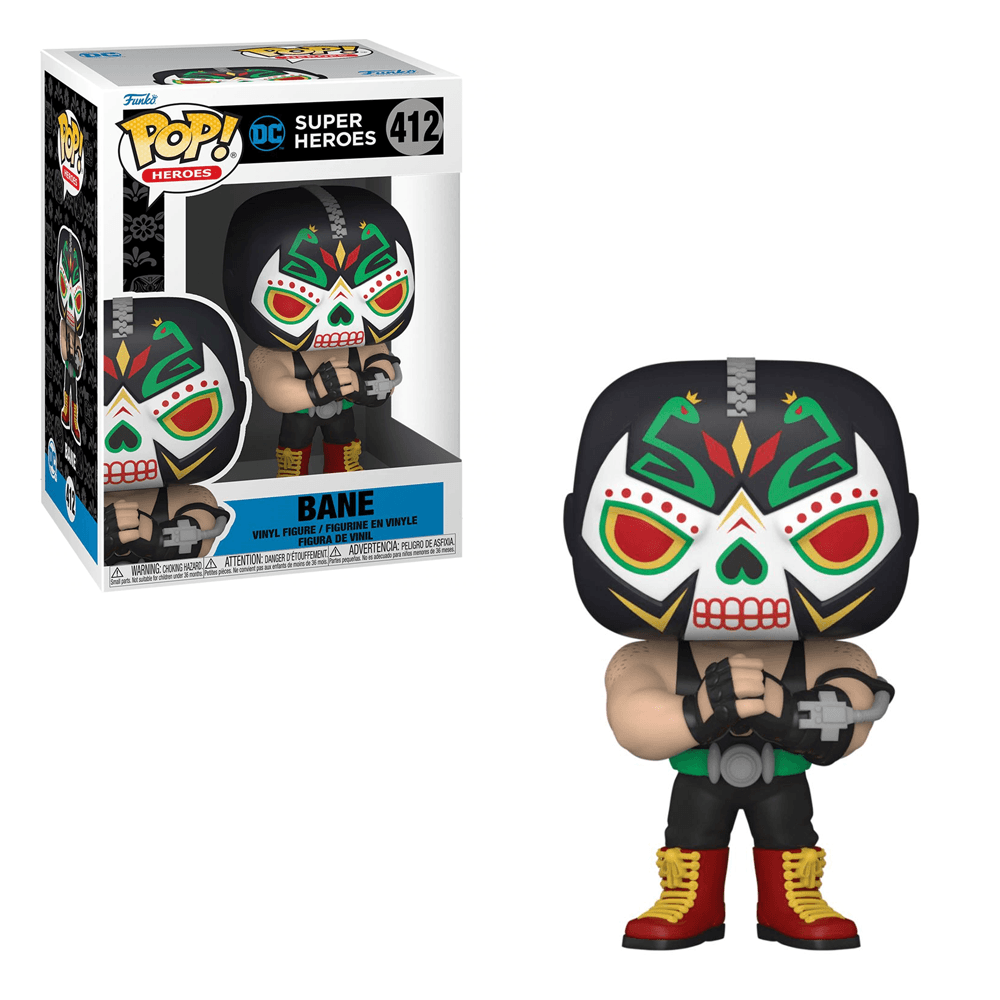 Pop Vinyl Dia Muertos Bane Figure | Toylandeu™