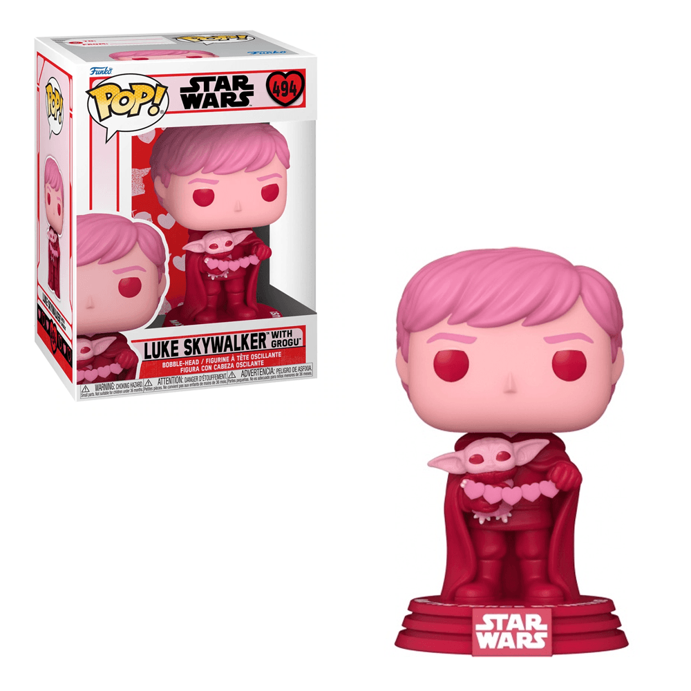Pop Vinyl | Luke Grogu Valentines 3.75in | Toylandeu™
