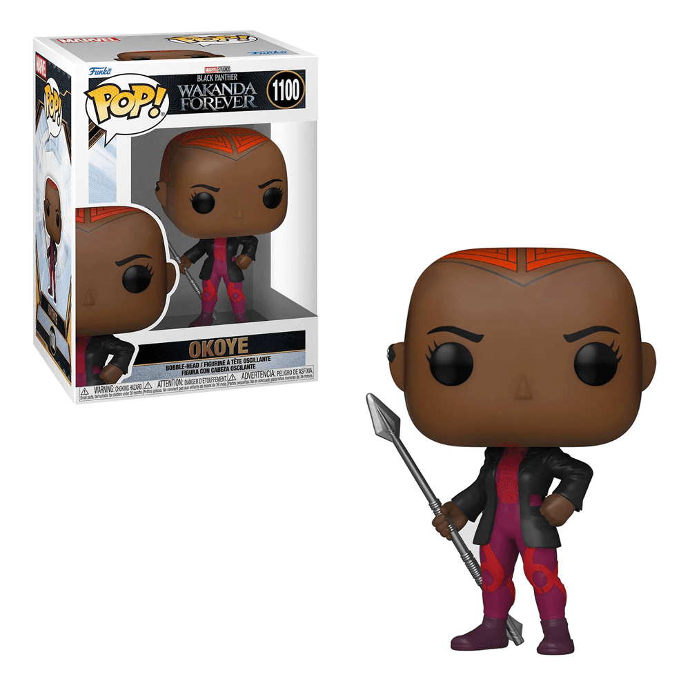 Pop Vinyl Okoye Figure 3.75in | Window Box | Toylandeu