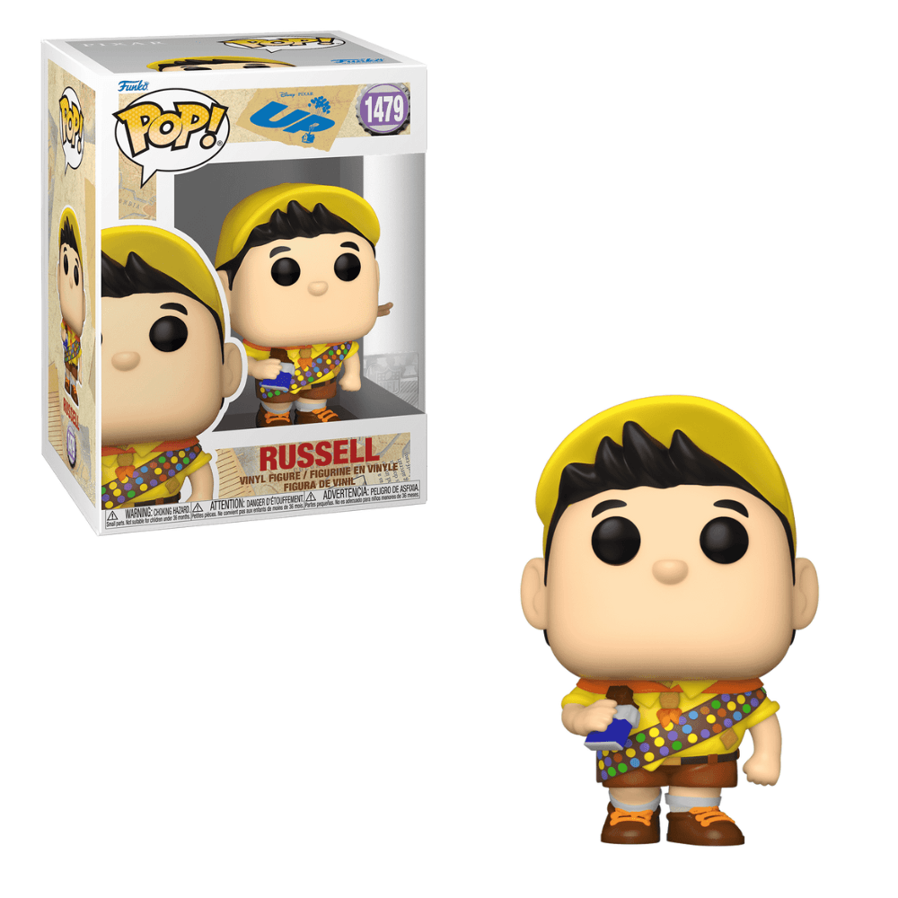 Pop Vinyl Russell Figure | 3.75in Up Movie | Toylandeu™