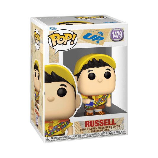 Pop Vinyl Russell Figure | 3.75in Up Movie | Toylandeu™