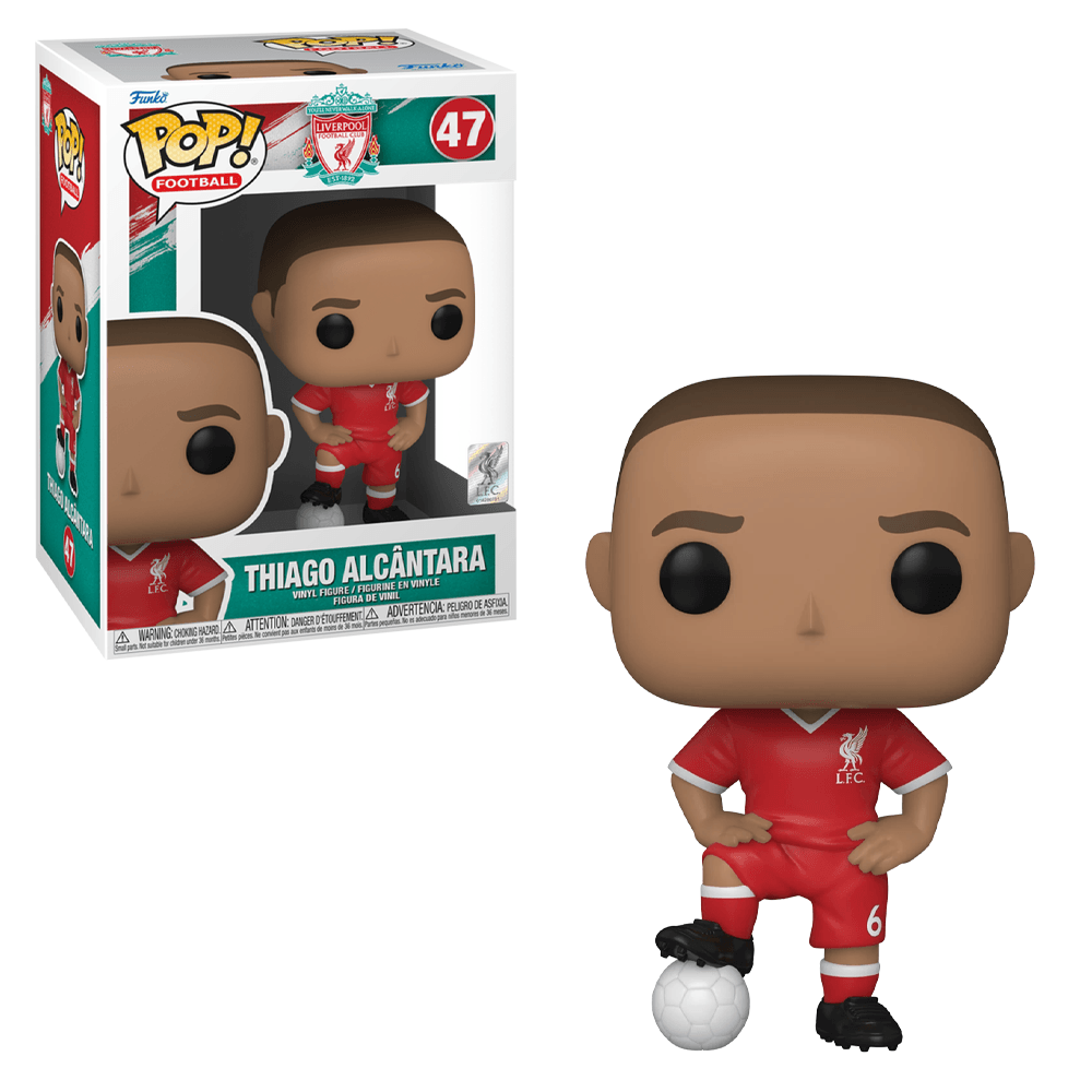 Pop Vinyl Thiago Alcantara Liverpool Figure | 3.75in | Toylandeu™