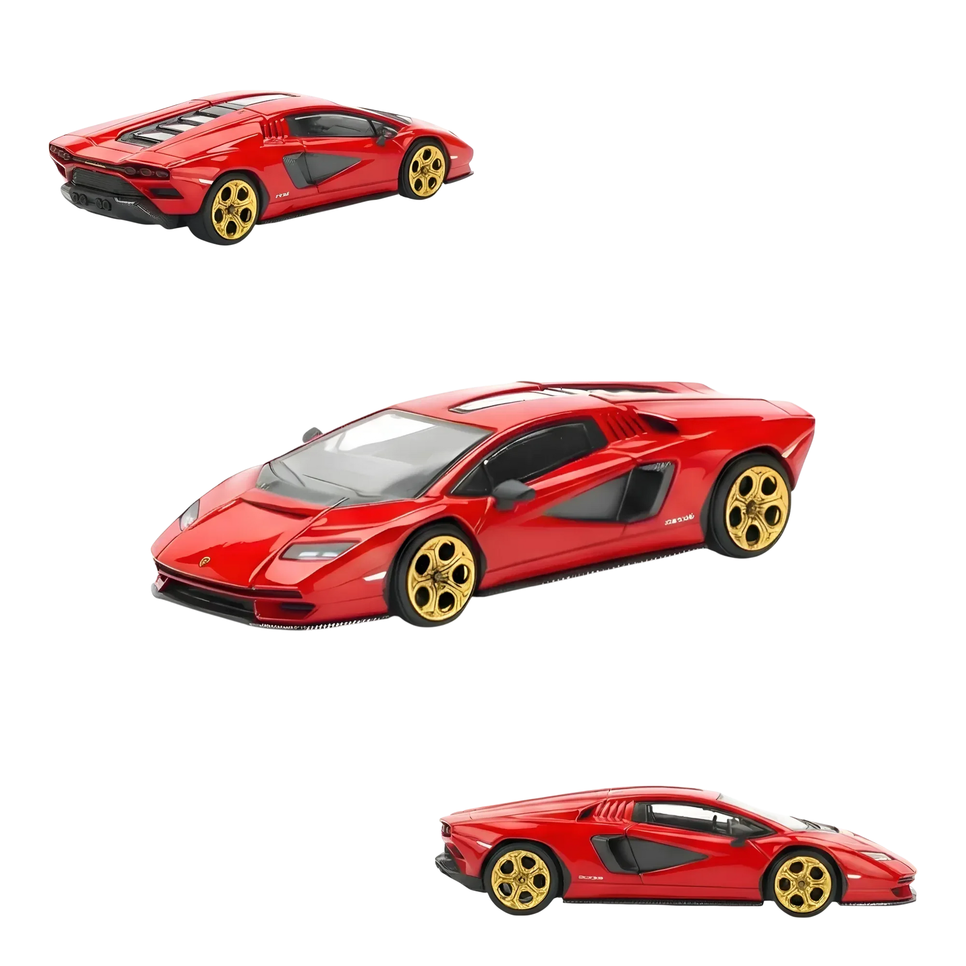 PopRace Lamborghini Countach LPI-800 Rosso 1:64 - ToylandEU