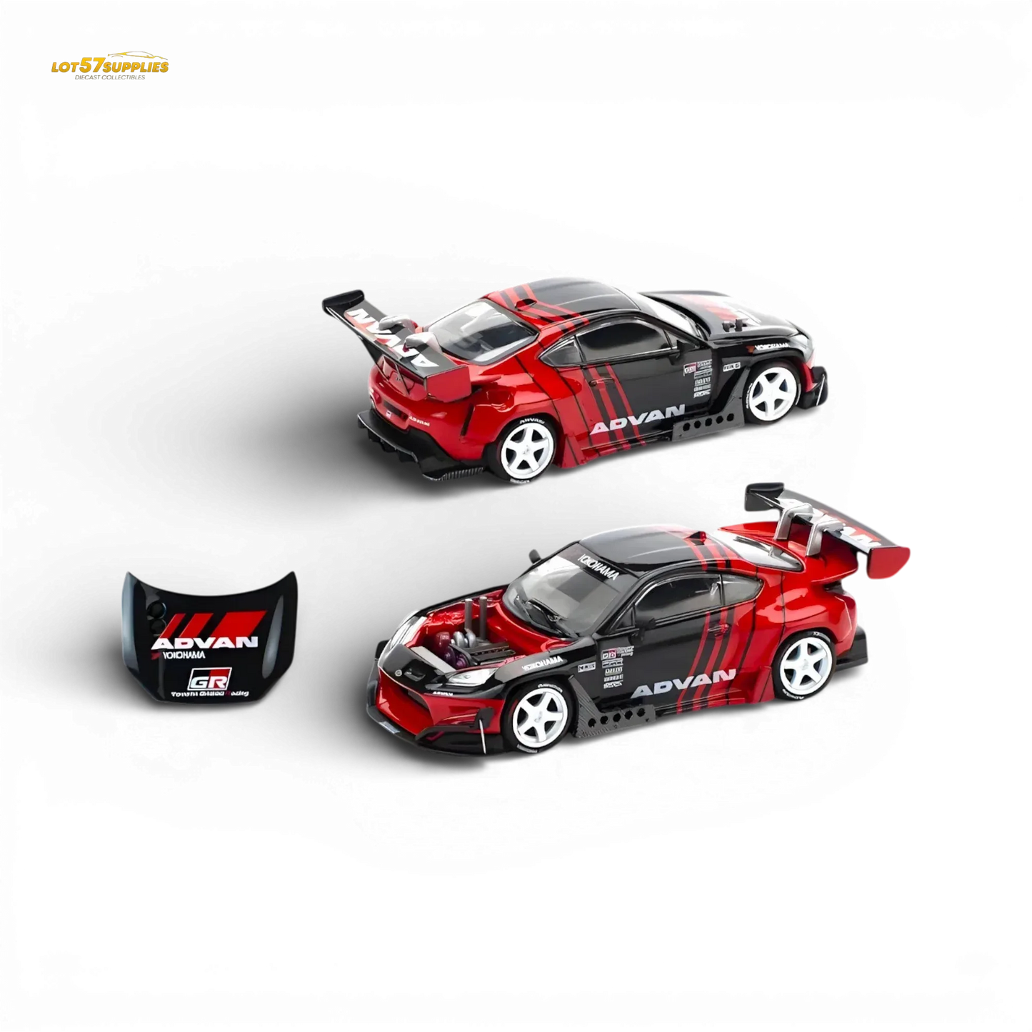 PopRace PANDEM GR86 ADVAN 1:64 - ToylandEU