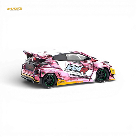  PopRace Toyota GR YARIS Pink EVA RT Production Model 1:64 -  ToylandEU™