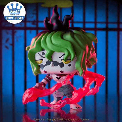 Funko Pop! Animation Demon Slayer Gyutaro (Blood Attack) | Vinyl Figure | About 3.75 Inches Tall | Funko Exclusive