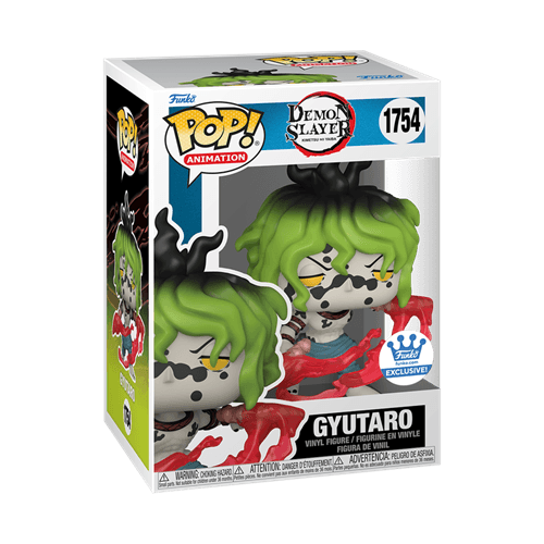 Funko Pop! Animation Demon Slayer Gyutaro (Blood Attack) | Vinyl Figure | About 3.75 Inches Tall | Funko Exclusive