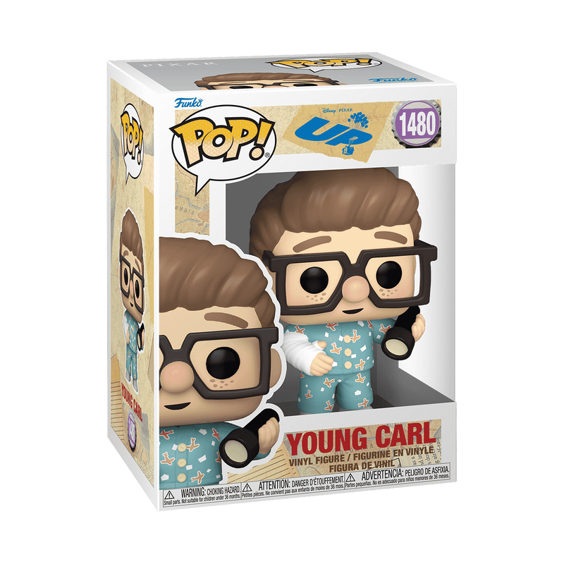 Pop Vinyl | 3.75 In | Window Box Packaging | Young Carl From Up