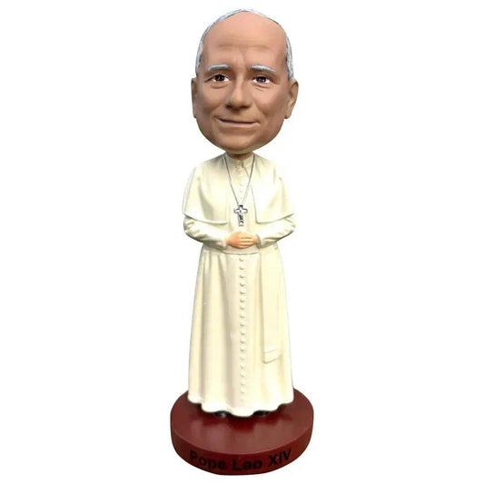  Pope Leo XIV Bobblehead First American Pope Figurine -  ToylandEU™