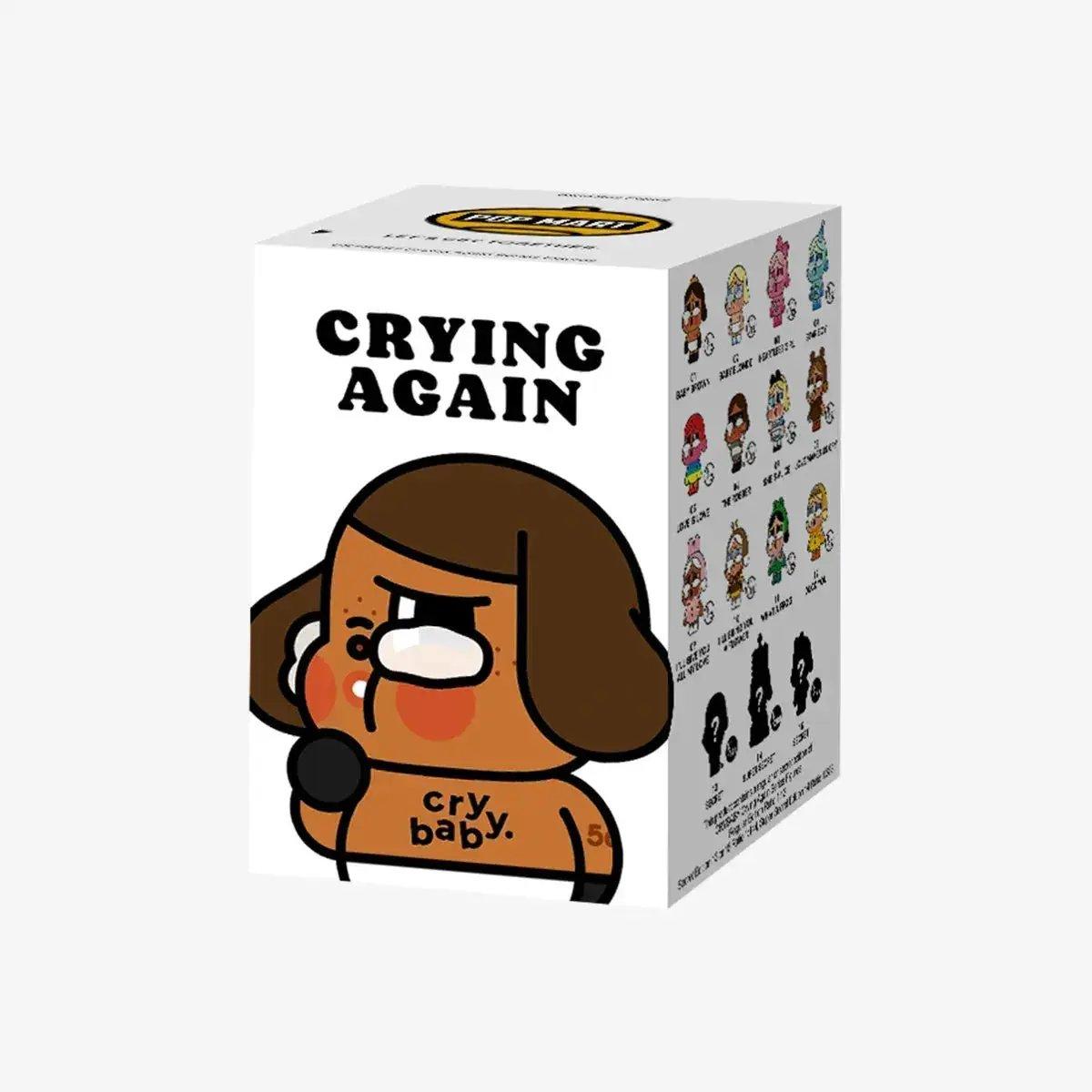  Popmart Crybaby Crying Again Blind Box Figures Now -  ToylandEU™