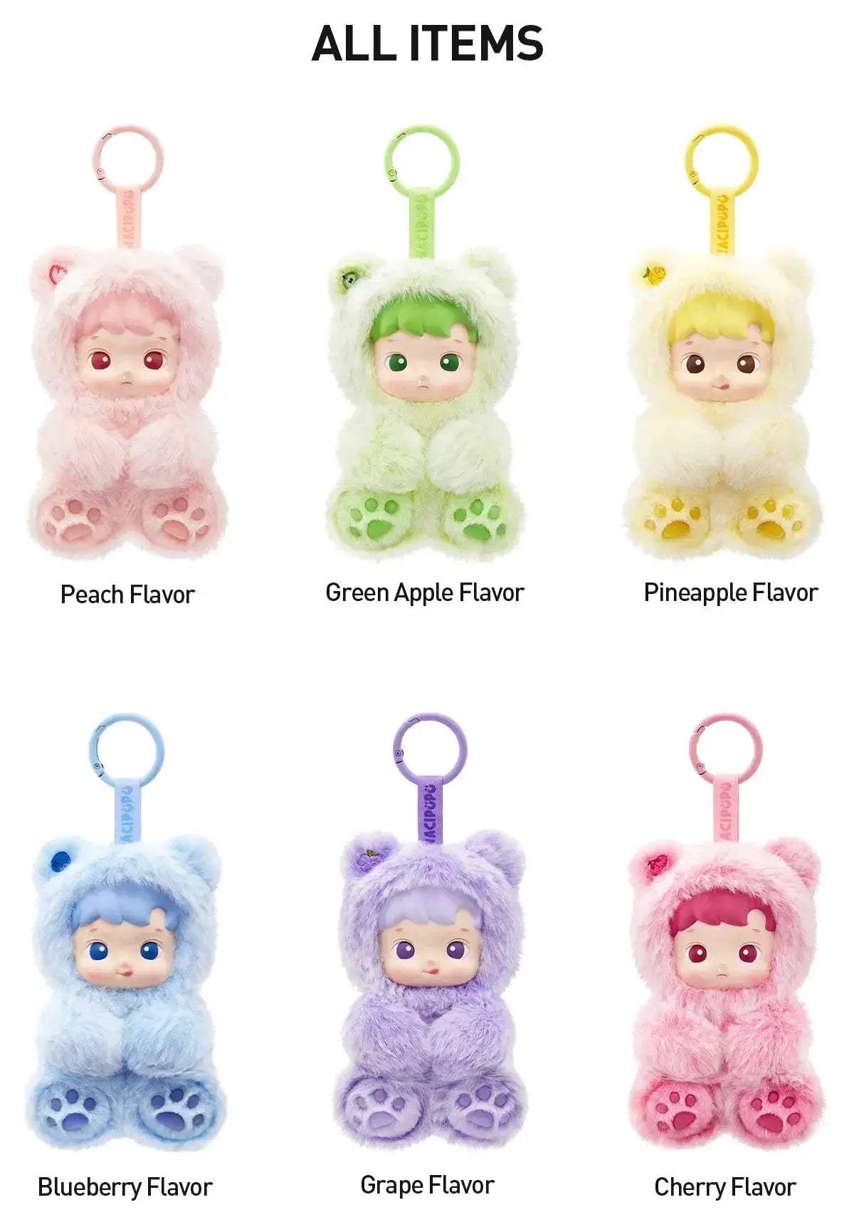  Popmart HACIPUPU Gummy Bear Vinyl Plush Pendant Sealed -  ToylandEU™